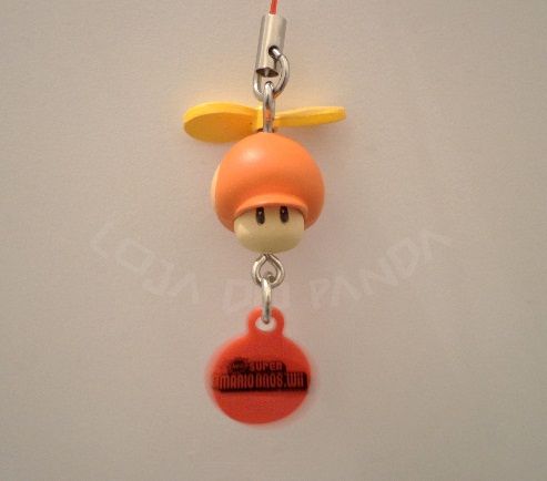 Propeller Mushroom c/ medalha (Gashapon) - Super Mario Bros.